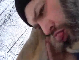 Outdoors bestiality for a really horny homosexual lad